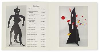 PERLS GALLERY. Group of 12 exhibition catalogues and announcements for shows devoted to Alexander Calder.